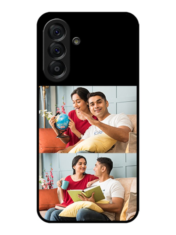 Custom Galaxy A56 5G Custom Glass Phone Case - 2 Images Design