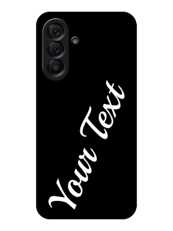 Custom Galaxy A56 5G Custom Glass Phone Case - With Your Name Design