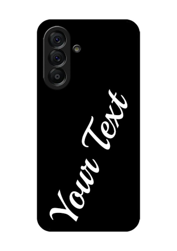 Galaxy A56 5G Custom Glass Phone Case - With Your Name Design