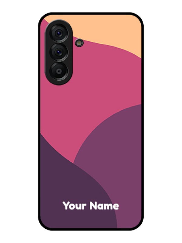 Custom Galaxy A56 5G Custom Glass Phone Case - Mixed Multi - Colour Abstract Art Design