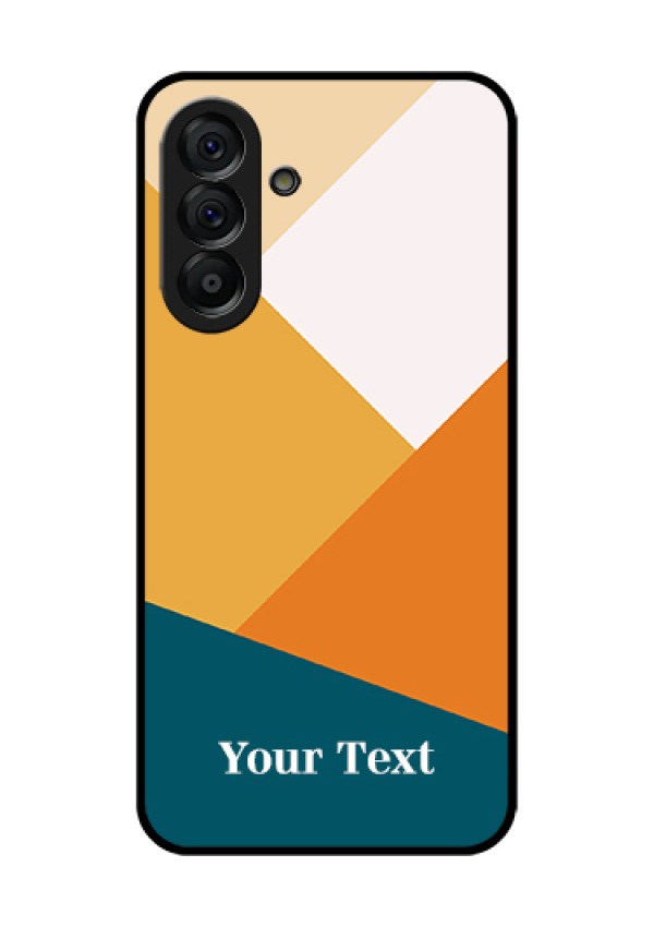 Galaxy A56 5G Custom Glass Phone Case - Stacked Multi - Colour Design