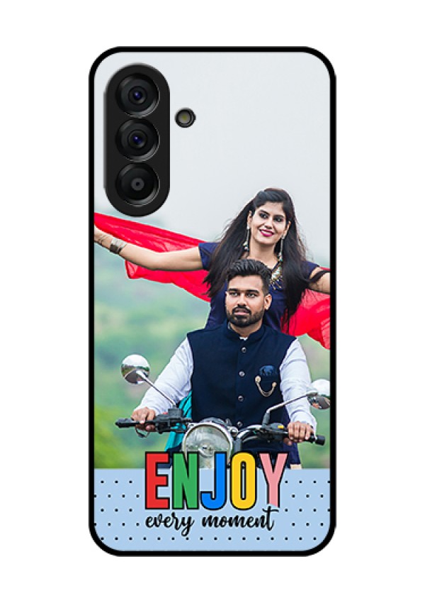 Galaxy A56 5G Custom Glass Phone Case - Enjoy Every Moment Design