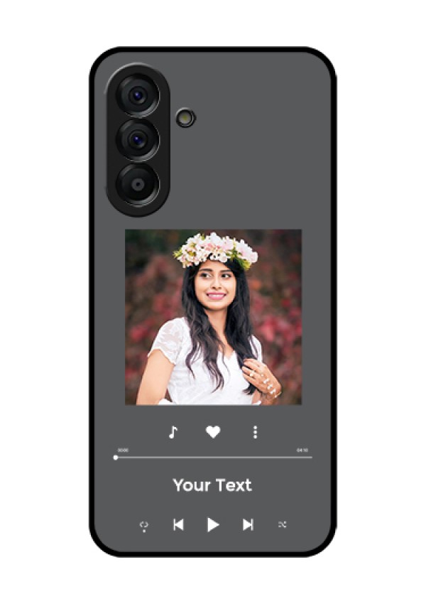 Galaxy A56 5G Custom Glass Phone Case - Play The Music Design