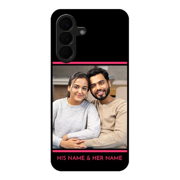 Samsung Galaxy A57 5G Custom Glass Phone Case - With Add Text Design