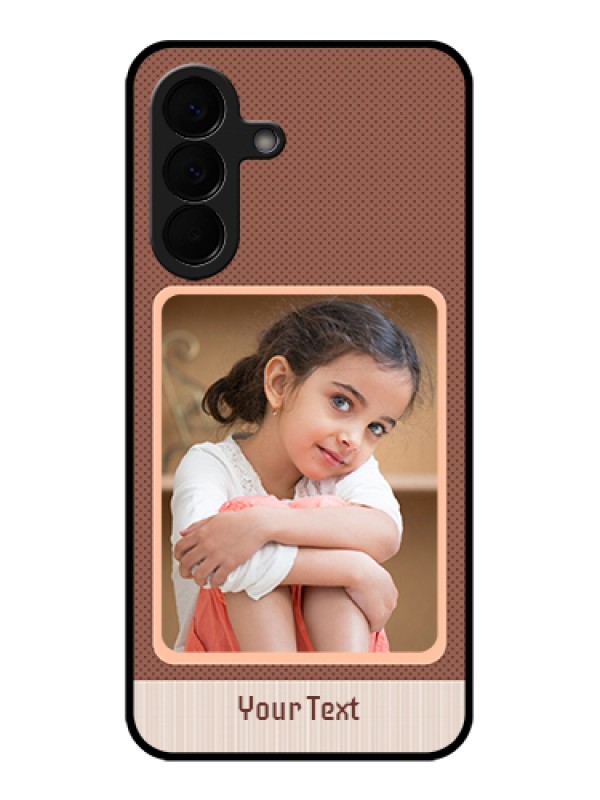 Custom Samsung Galaxy A57 5G Custom Glass Phone Case - Simple Pic Upload Design