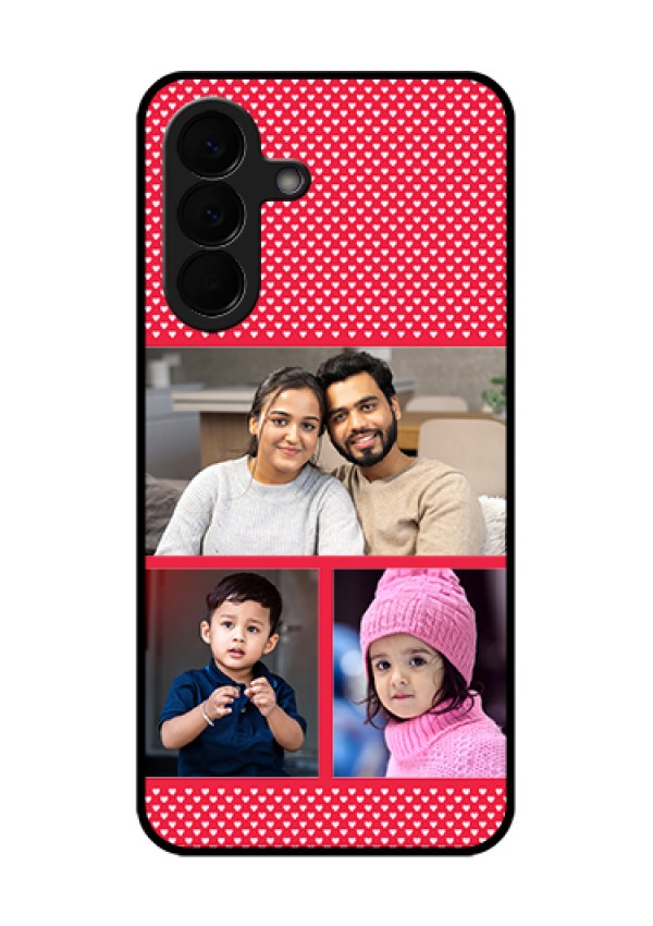 Samsung Galaxy A57 5G Custom Glass Phone Case - Bulk Photo Upload Design