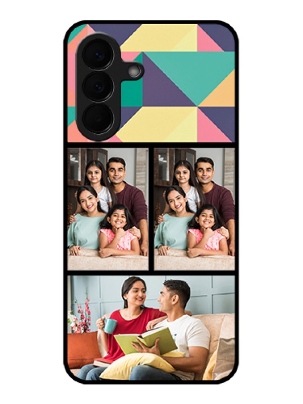 Custom Samsung Galaxy A57 5G Custom Glass Phone Case - Bulk Pic Upload Design