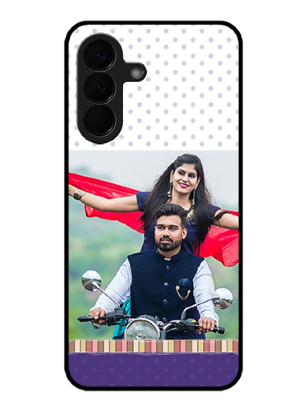 Custom Samsung Galaxy A57 5G Custom Glass Phone Case - Cute Family Design