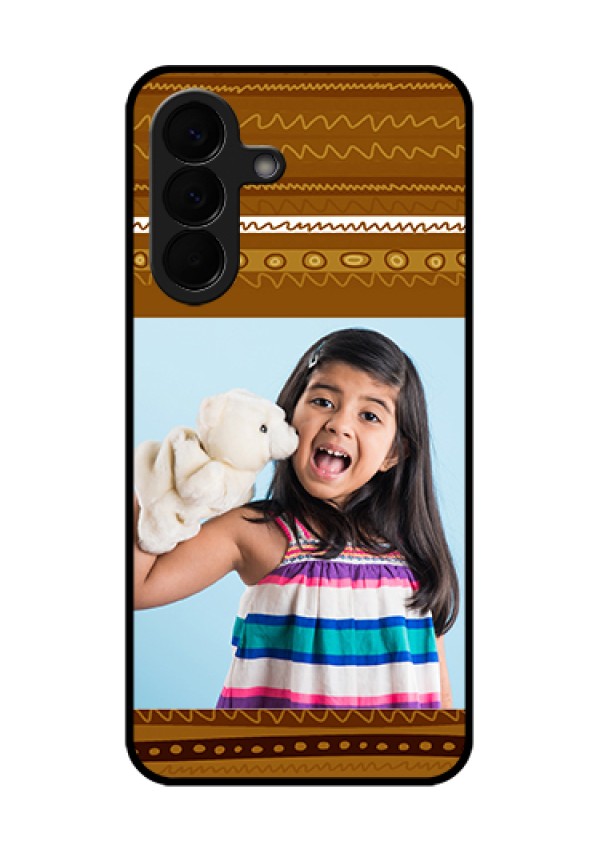 Samsung Galaxy A57 5G Custom Glass Phone Case - Friends Picture Upload Design