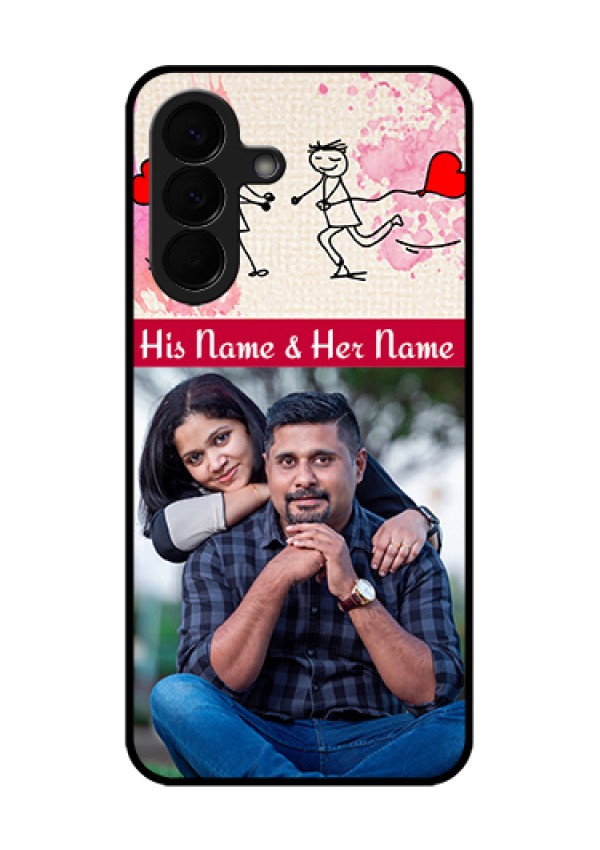 Samsung Galaxy A57 5G Custom Glass Phone Case - You And Me Case Design