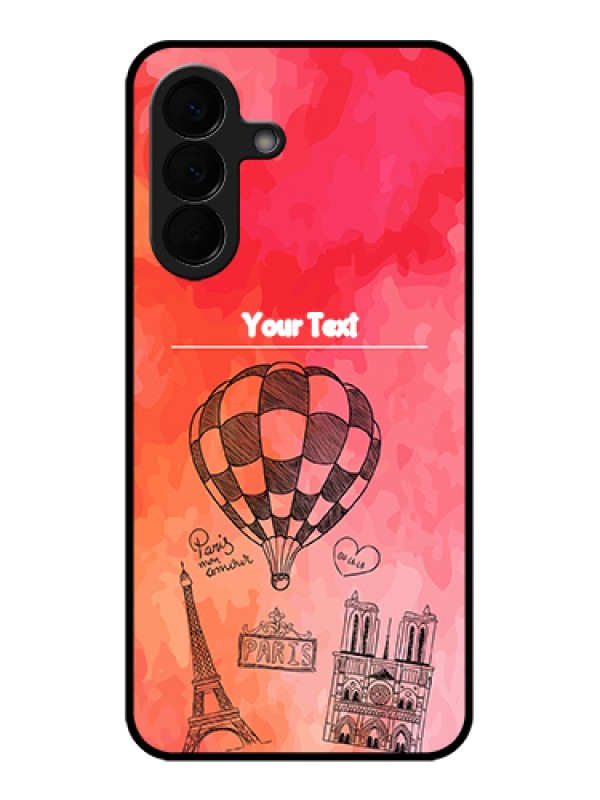 Custom Samsung Galaxy A57 5G Custom Glass Phone Case - Paris Theme Design