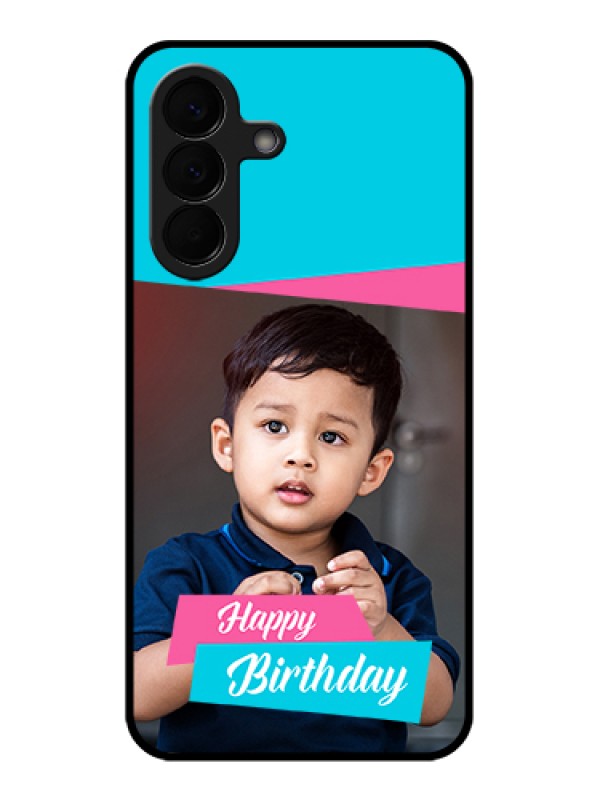 Custom Samsung Galaxy A57 5G Custom Glass Phone Case - Image Holder With 2 Color Design