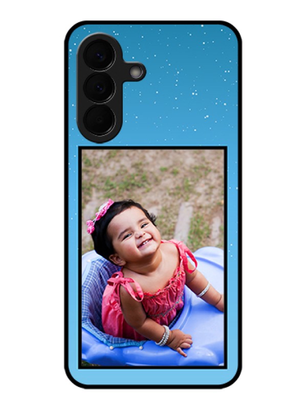 Custom Samsung Galaxy A57 5G Custom Glass Phone Case - Wave Pattern Colorful Design