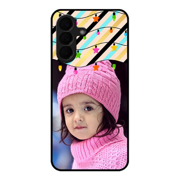 Samsung Galaxy A57 5G Custom Glass Phone Case - Lights Hanging Design