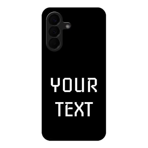 Samsung Galaxy A57 5G Custom Glass Phone Case - Your Name Design