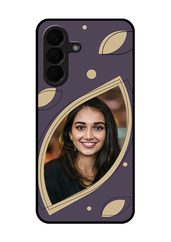 Samsung Galaxy A57 5G Custom Glass Phone Case - Falling Leaf Design