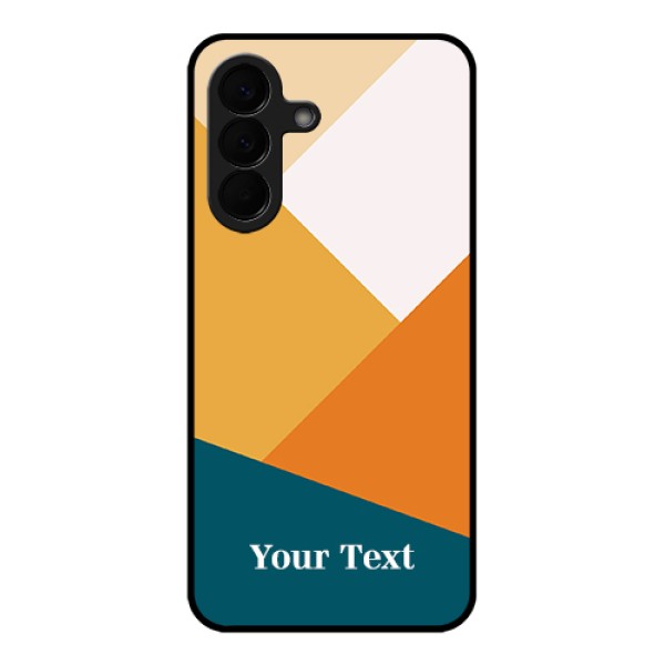 Samsung Galaxy A57 5G Custom Glass Phone Case - Stacked Multi - Colour Design Samsung Galaxy A57 5G Custom Glass Phone Case - Stacked Multi - Colour Design