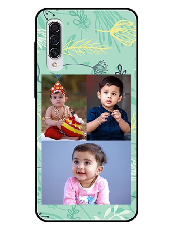 Custom Samsung Galaxy A70s Photo Printing on Glass Case  - Forever Family Design 