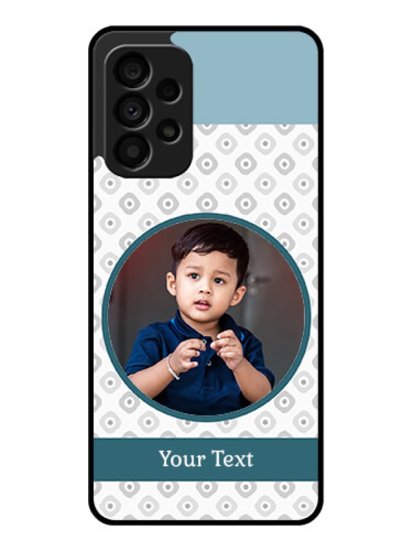 Custom Galaxy A73 5G Personalized Glass Phone Case - Premium Cover Design