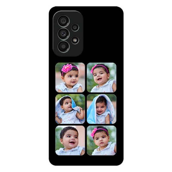 Galaxy A73 5G Photo Printing on Glass Case - Multiple Pictures Design