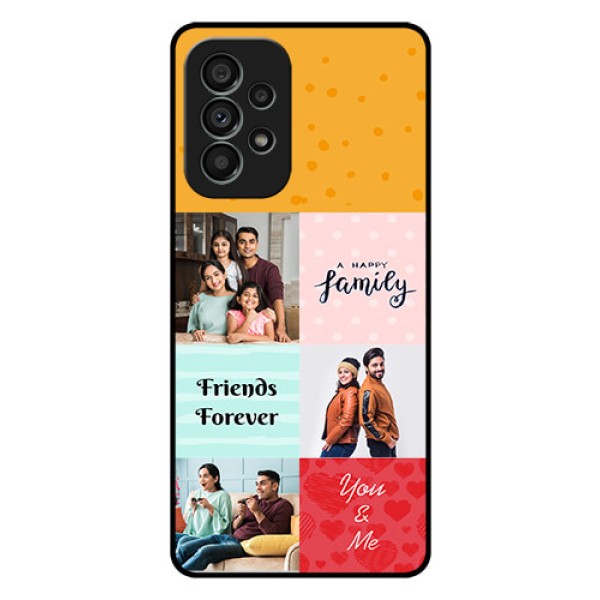 Galaxy A73 5G Personalized Glass Phone Case - Images with Quotes Design Galaxy A73 5G Personalized Glass Phone Case - Images with Quotes Design