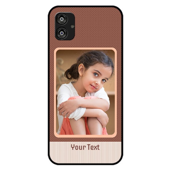 Samsung Galaxy F04 Custom Glass Phone Case - Simple Pic Upload Design Samsung Galaxy F04 Custom Glass Phone Case - Simple Pic Upload Design