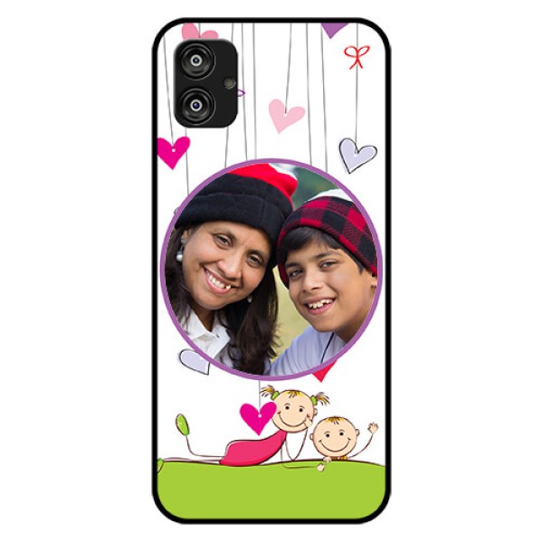 Samsung Galaxy F04 Photo Printing on Glass Case - Cute Kids Phone Case Design Samsung Galaxy F04 Photo Printing on Glass Case - Cute Kids Phone Case Design