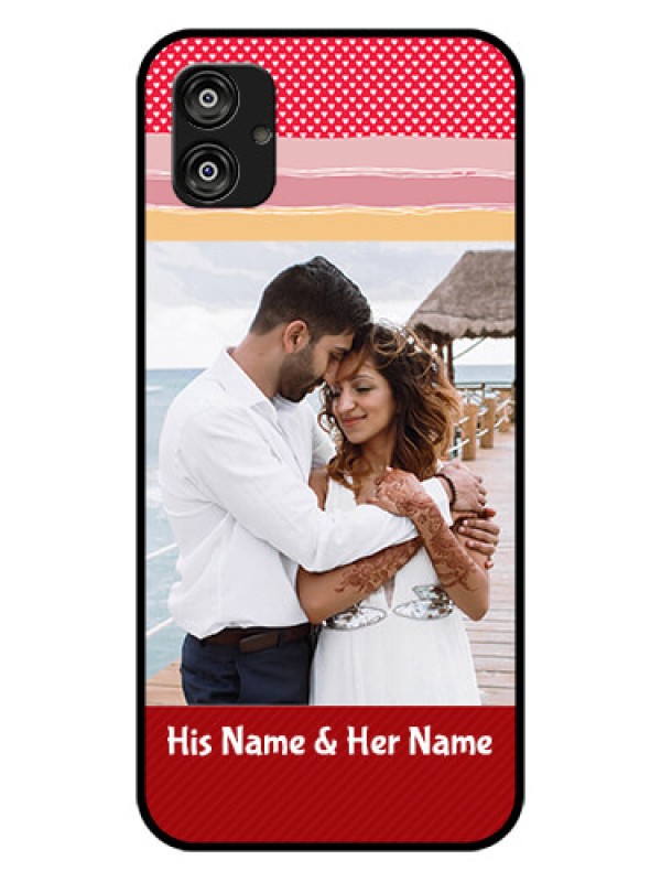 Custom Samsung Galaxy F04 Custom Glass Mobile Case - Premium Case Design