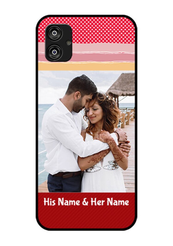 Samsung Galaxy F04 Custom Glass Mobile Case - Premium Case Design