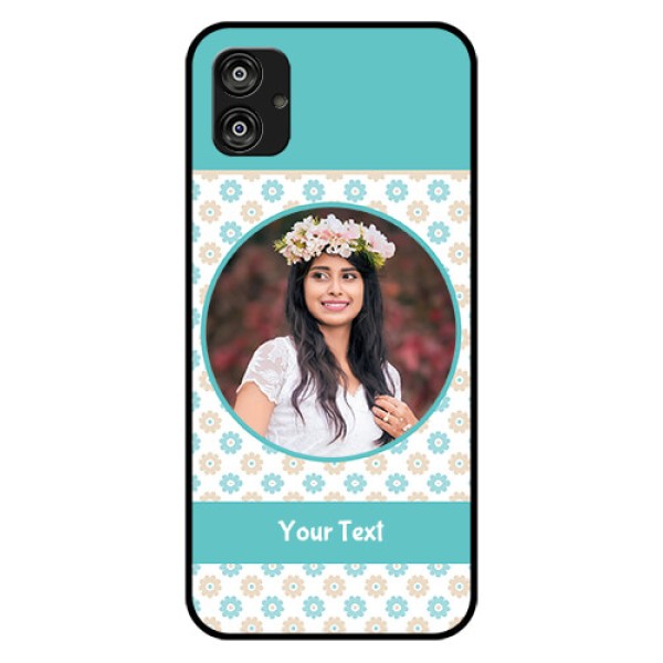 Samsung Galaxy F04 Custom Glass Mobile Case - Beautiful Flowers Design Samsung Galaxy F04 Custom Glass Mobile Case - Beautiful Flowers Design