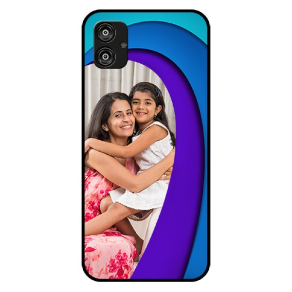 Samsung Galaxy F04 Photo Printing on Glass Case - Simple Pattern Design