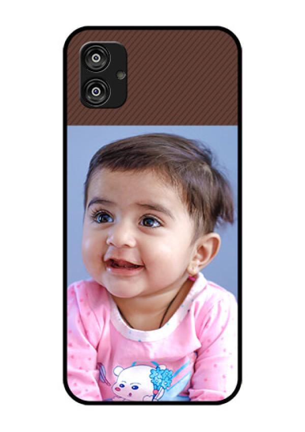 Samsung Galaxy F04 Custom Glass Mobile Case - Elegant Case Design