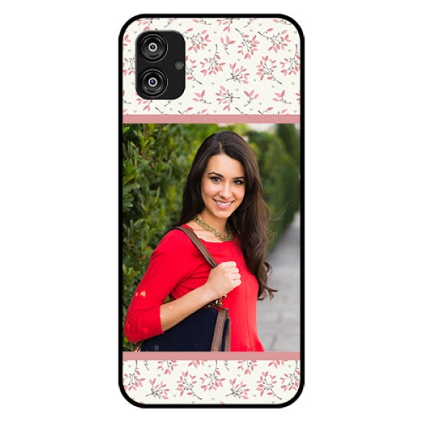 Samsung Galaxy F04 Custom Glass Phone Case - Premium Floral Design Samsung Galaxy F04 Custom Glass Phone Case - Premium Floral Design