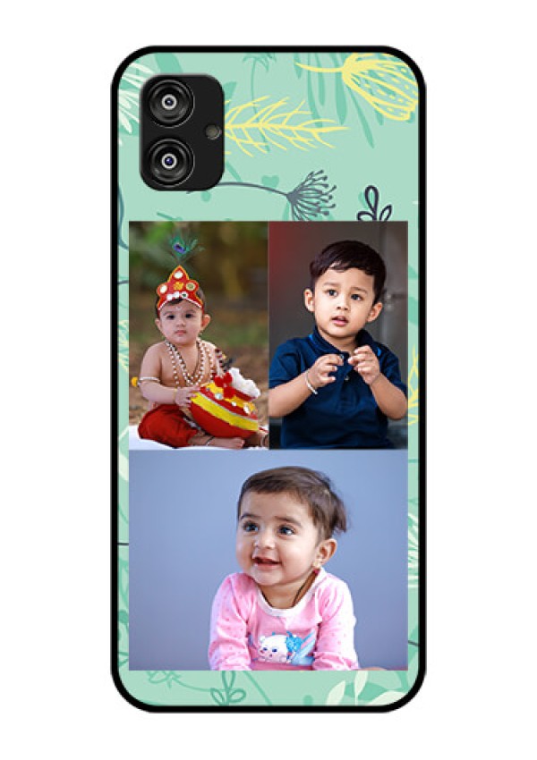 Samsung Galaxy F04 Photo Printing on Glass Case - Forever Family Design