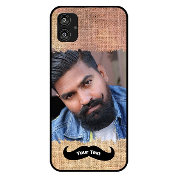 Samsung Galaxy F04 Personalized Glass Phone Case - with Texture Design Samsung Galaxy F04 Personalized Glass Phone Case - with Texture Design