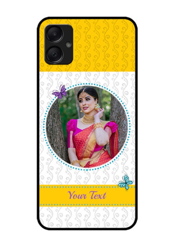Galaxy F05 Custom Glass Phone Case - Girls Premium Case Design