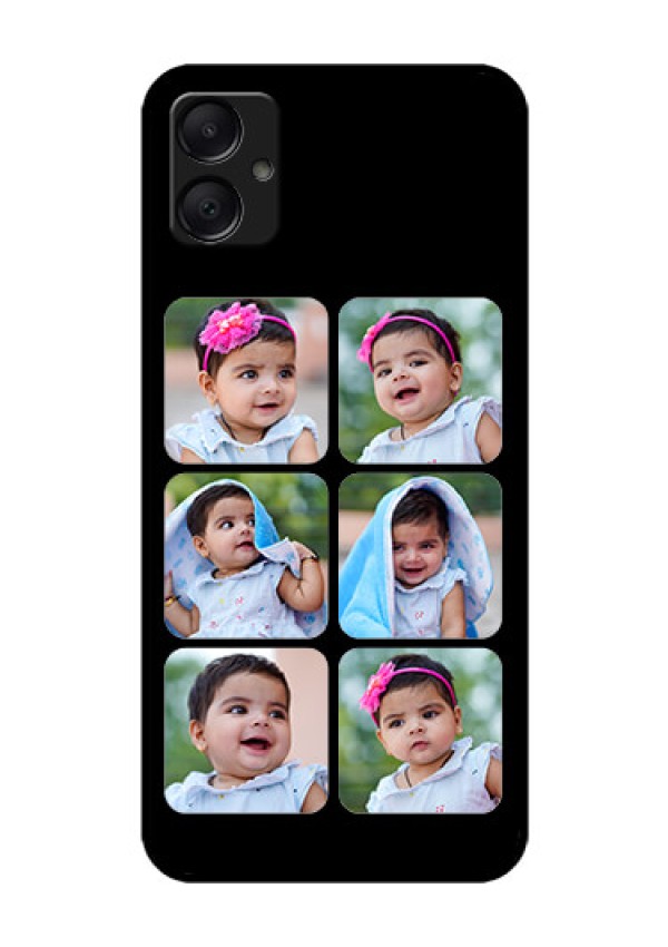 Galaxy F05 Custom Glass Phone Case - Multiple Pictures Design
