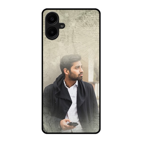 Galaxy F06 Custom Glass Phone Case - With Vintage Design Galaxy F06 Custom Glass Phone Case - With Vintage Design