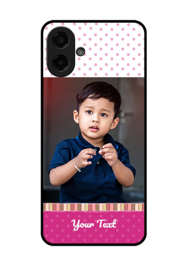 Samsung Galaxy F07 Custom Glass Phone Case - Cute Girls Cover Design