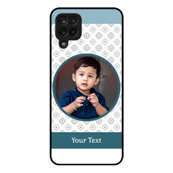 Galaxy F12 Personalized Glass Phone Case - Premium Cover Design