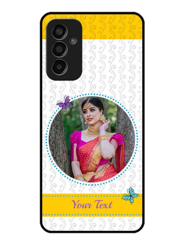 Custom Galaxy F13 Custom Glass Mobile Case - Girls Premium Case Design