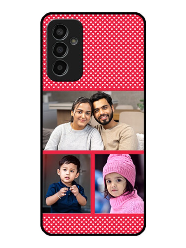 Custom Galaxy F13 Personalized Glass Phone Case - Bulk Pic Upload Design