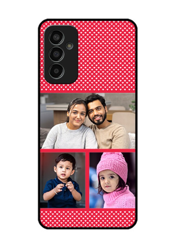 Galaxy F13 Personalized Glass Phone Case - Bulk Pic Upload Design
