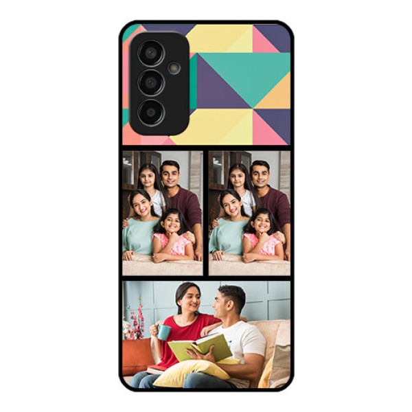 Galaxy F13 Custom Glass Phone Case - Bulk Pic Upload Design