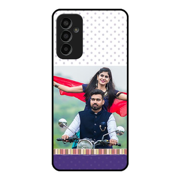Galaxy F13 Photo Printing on Glass Case - Cute Family Design