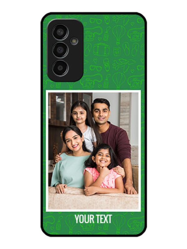 Custom Galaxy F13 Personalized Glass Phone Case - Picture Upload Design