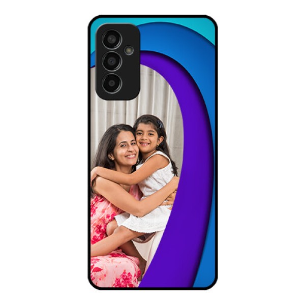 Galaxy F13 Photo Printing on Glass Case - Simple Pattern Design