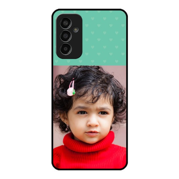 Galaxy F13 Custom Glass Phone Case - Lovers Picture Design