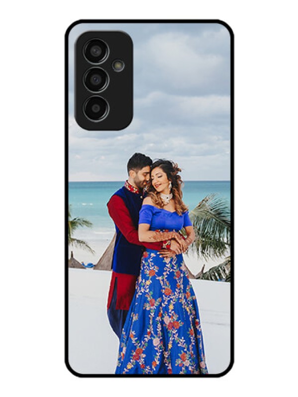 Custom Galaxy F13 Photo Printing on Glass Case - Upload Full Picture Design