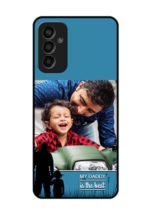 Galaxy F13 Custom Glass Mobile Case - Best dad design